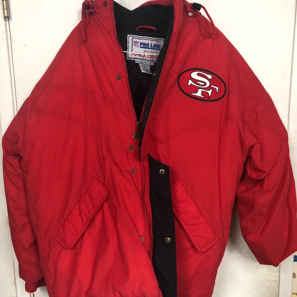 Vintage Proline 49ers winter jacket